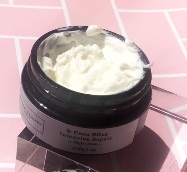 Edible Beauty & Coco Bliss Intensive Repair - Night Creme review photo by missnellebelle