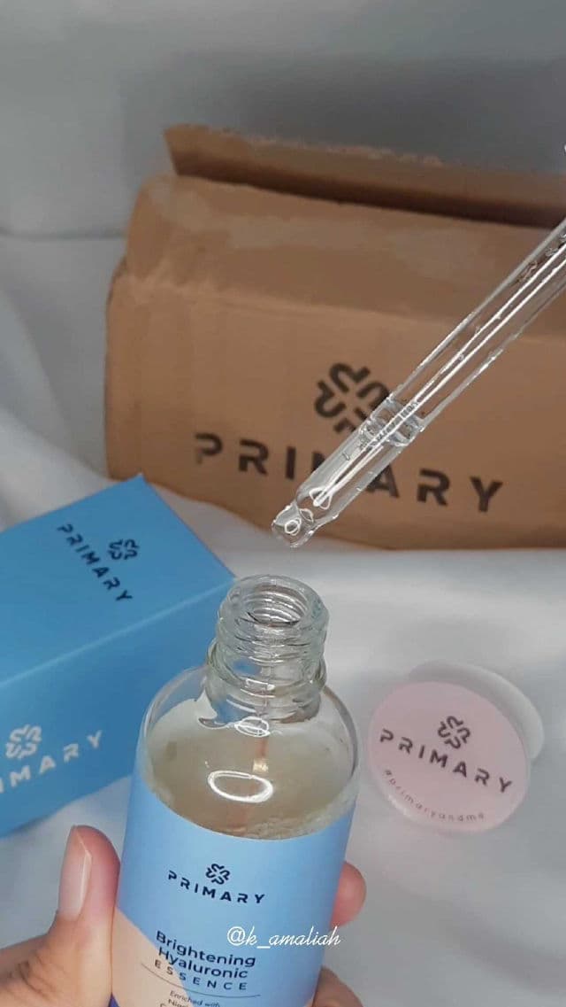 Primary Brightening Hyaluronic Essence review photo by Amaliah