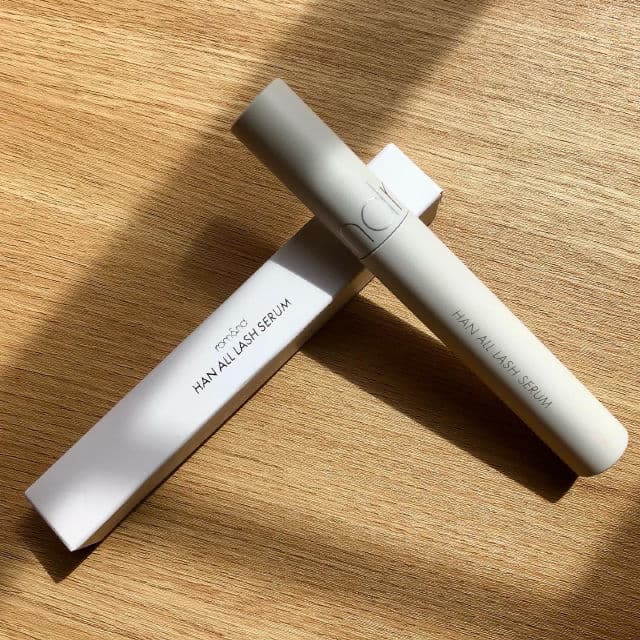Romand Han All Lash Serum review photo by brokeforskincare