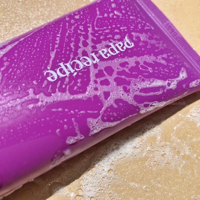 PAPA RECIPE Eggplant Clearing Mild Cleansing Foam review photo by Busythinking