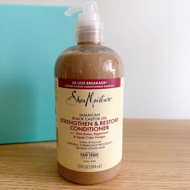 SheaMoisture Jamaican Black Castor Oil Rinse Out Conditioner review photo by purplerain9