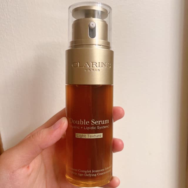 Clarins Double Serum Light Texture  review photo by purplerain9