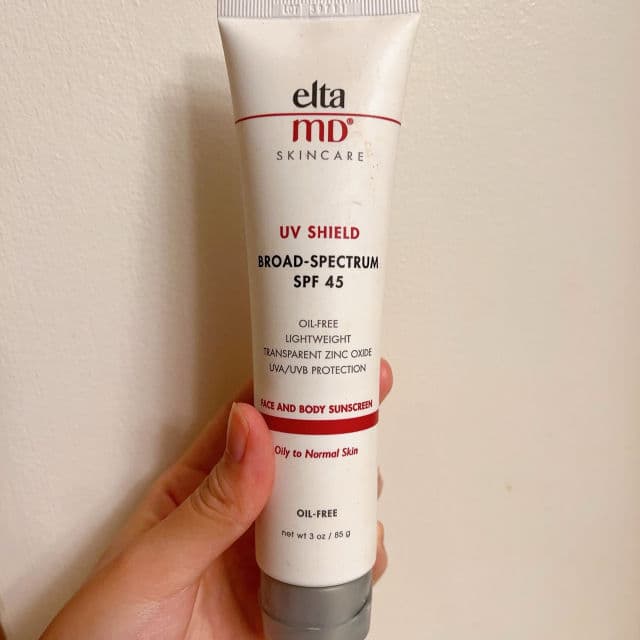 EltaMD UV Shield SPF 45 review photo by purplerain9