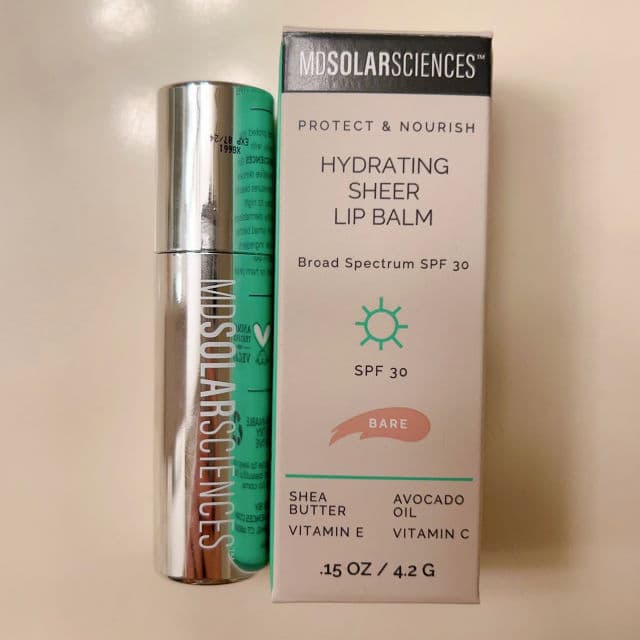 MDSolarSciences Tinted Lip Balm - SPF 30	 review photo by purplerain9