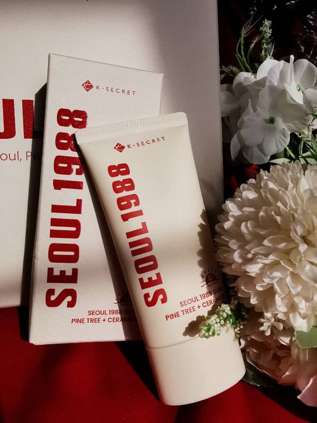 K-Secret Seoul 1988 Sun : Pine Tree + Ceramide SPF50+ PA++++ review photo by Happyzai168
