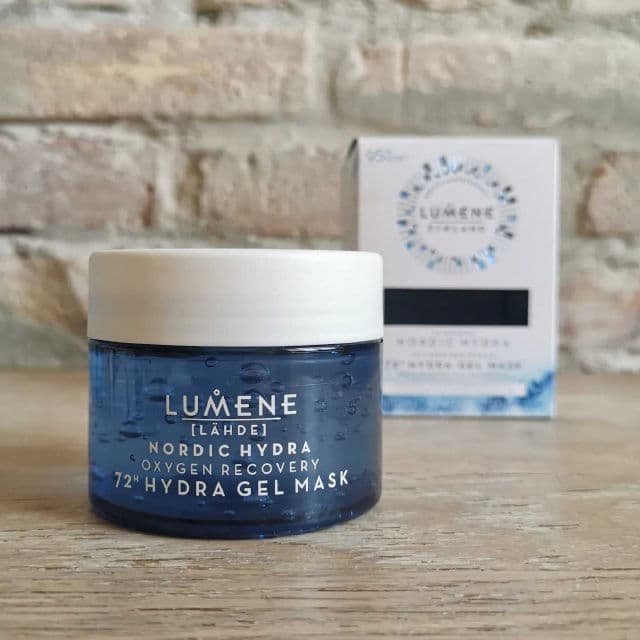 Lumene Nordic Hydra [LAHDE] Oxygen Recovery 72h Hydra Gel Mask review photo by hashiskincare