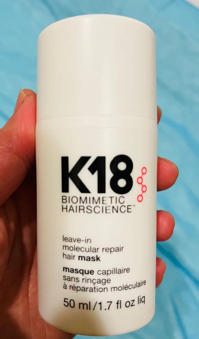 K18 Biomimetic Hairscience Leave-In Molecular Repair Mask review photo by MMtrynew