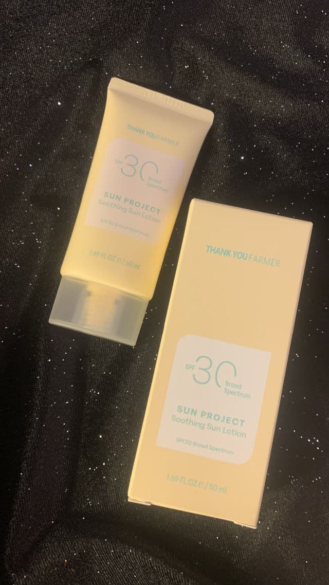 THANK YOU FARMER Sun Project Rice Tinted Mineral Sunscreen SPF40 review photo by Sunshine5