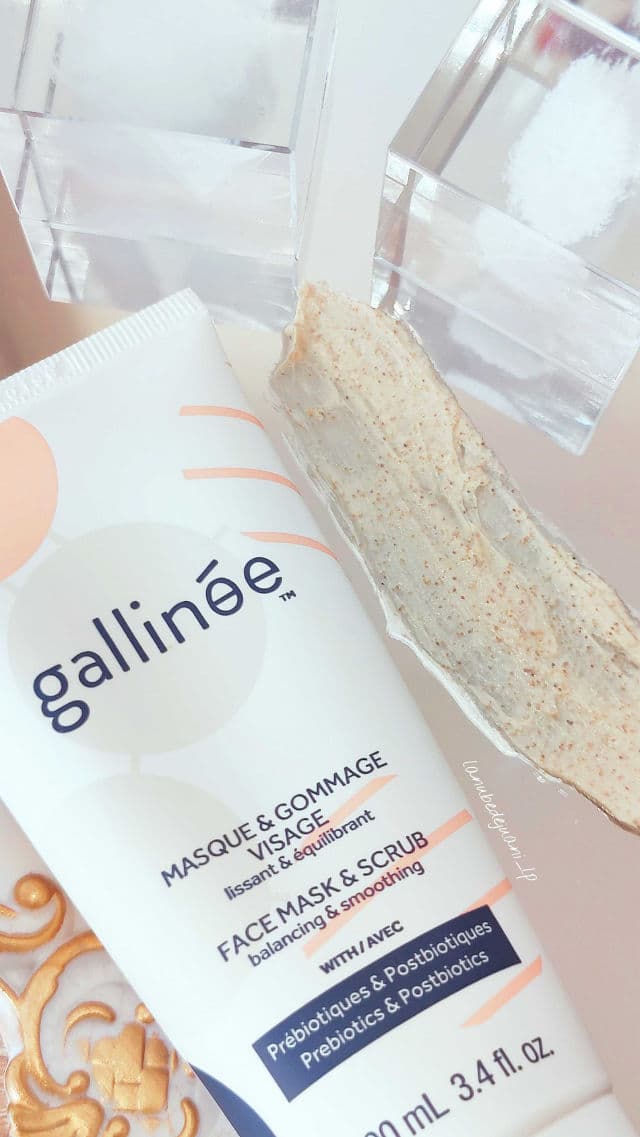 Gallinée La Culture Face Mask & Scrub review photo by lanubedejuanilp