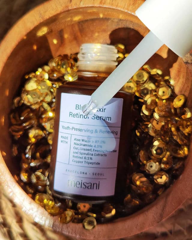 Meisani Blue Elixir Retinol Serum review photo by lanubedejuanilp