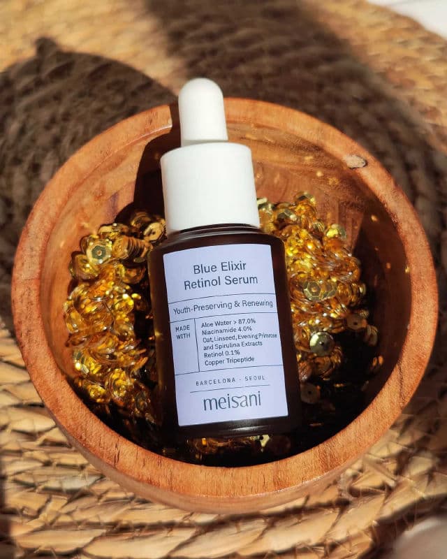 Meisani Blue Elixir Retinol Serum review photo by lanubedejuanilp