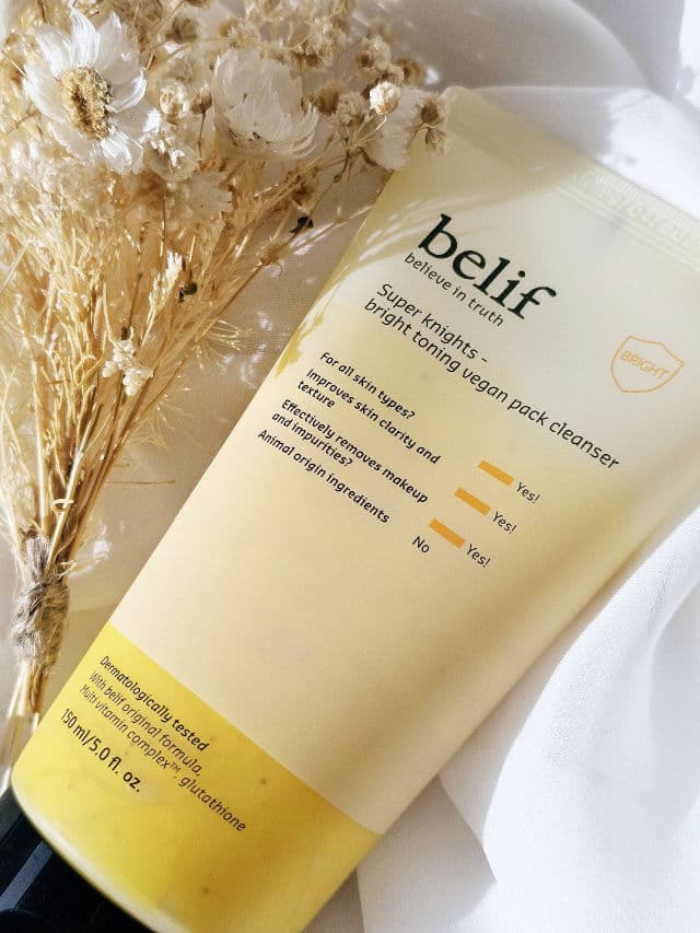 belif Creamy cleansing foam moist review photo by lanubedejuanilp