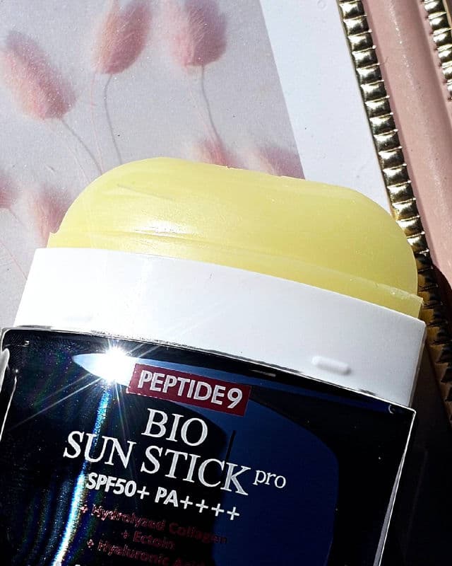 medi-peel Peptide 9 Bio Sun Stick Pro SPF50+ PA +++ review photo by lanubedejuanilp