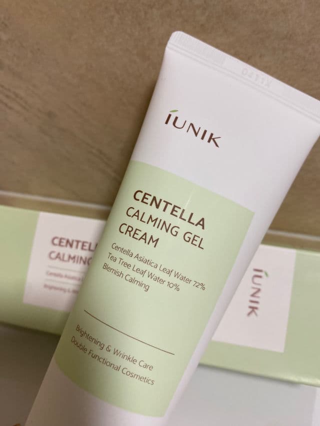 Iunik Centella Calming Gel Cream review photo by mariposasinalass