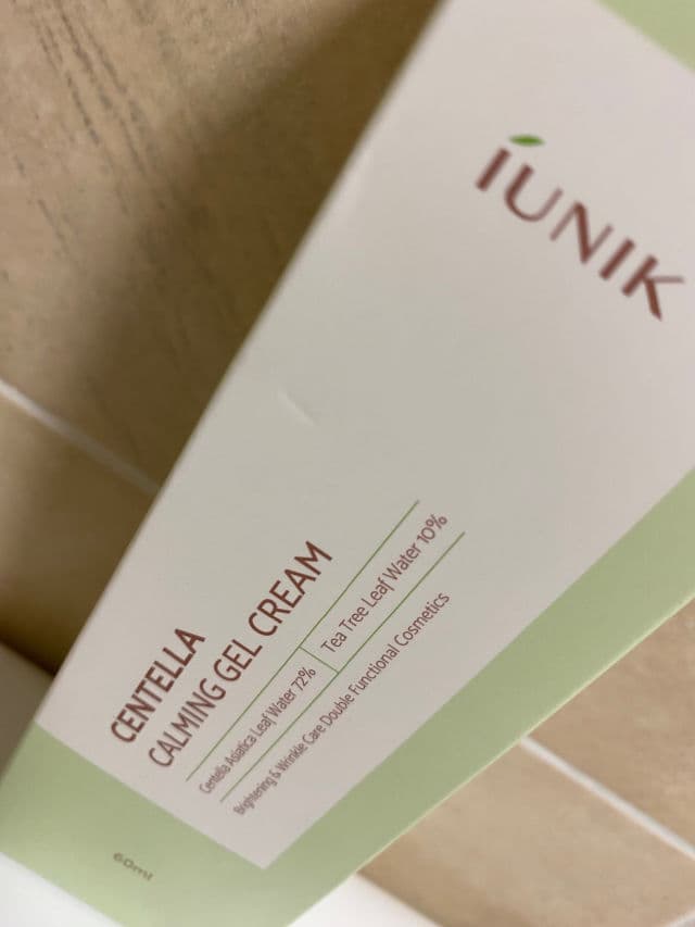 Iunik Centella Calming Gel Cream review photo by mariposasinalass