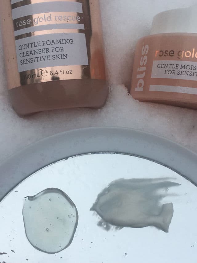Bliss Rose Gold Rescue Cleanser review photo by Talkswithchi