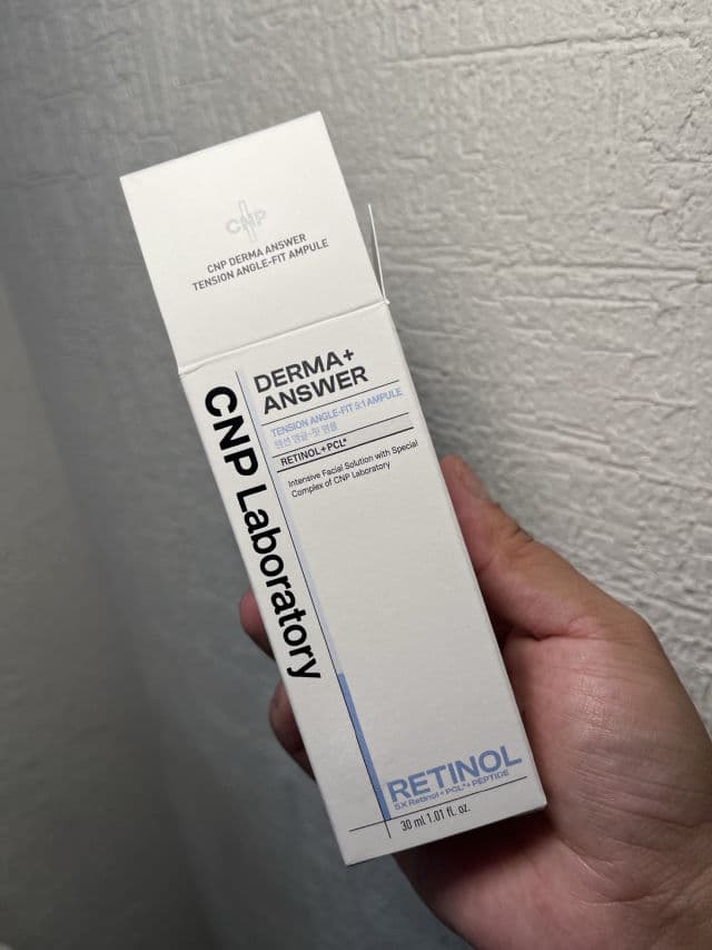 CNP Laboratory Derma Answer Tension Angle-Fit Ampule review photo by alebeautyblog