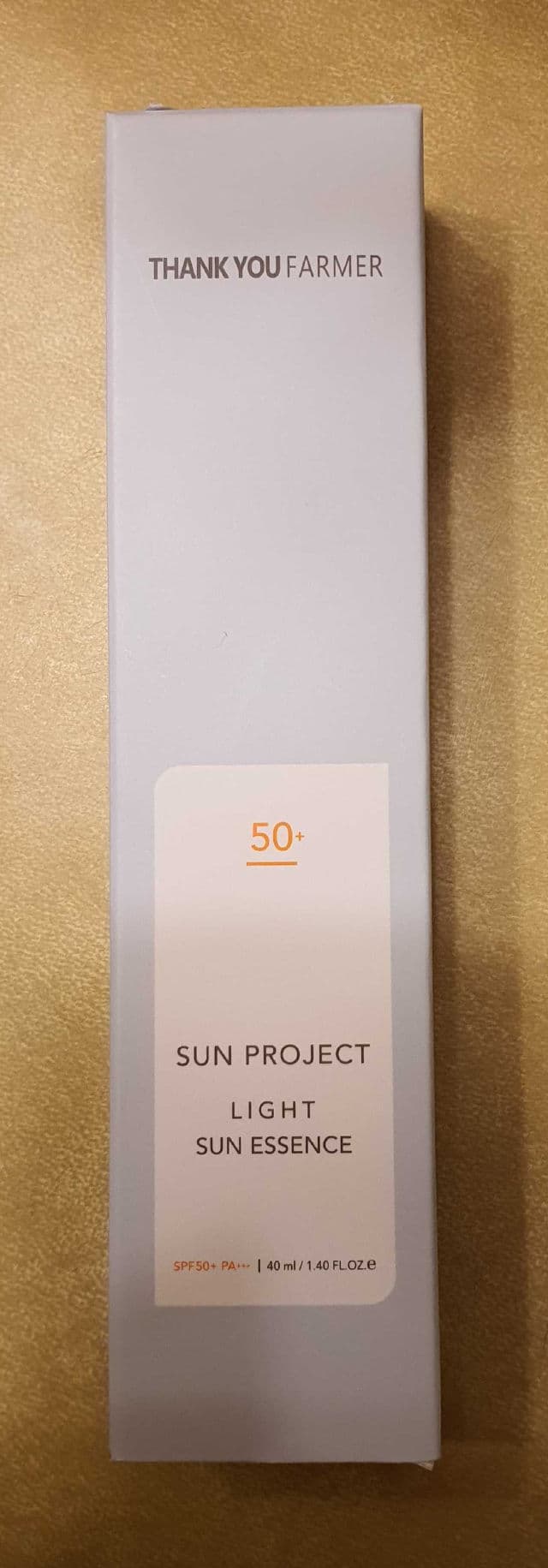 THANK YOU FARMER Sun Project Light Sun Essence SPF50+ PA+++ review photo by Asherz1120