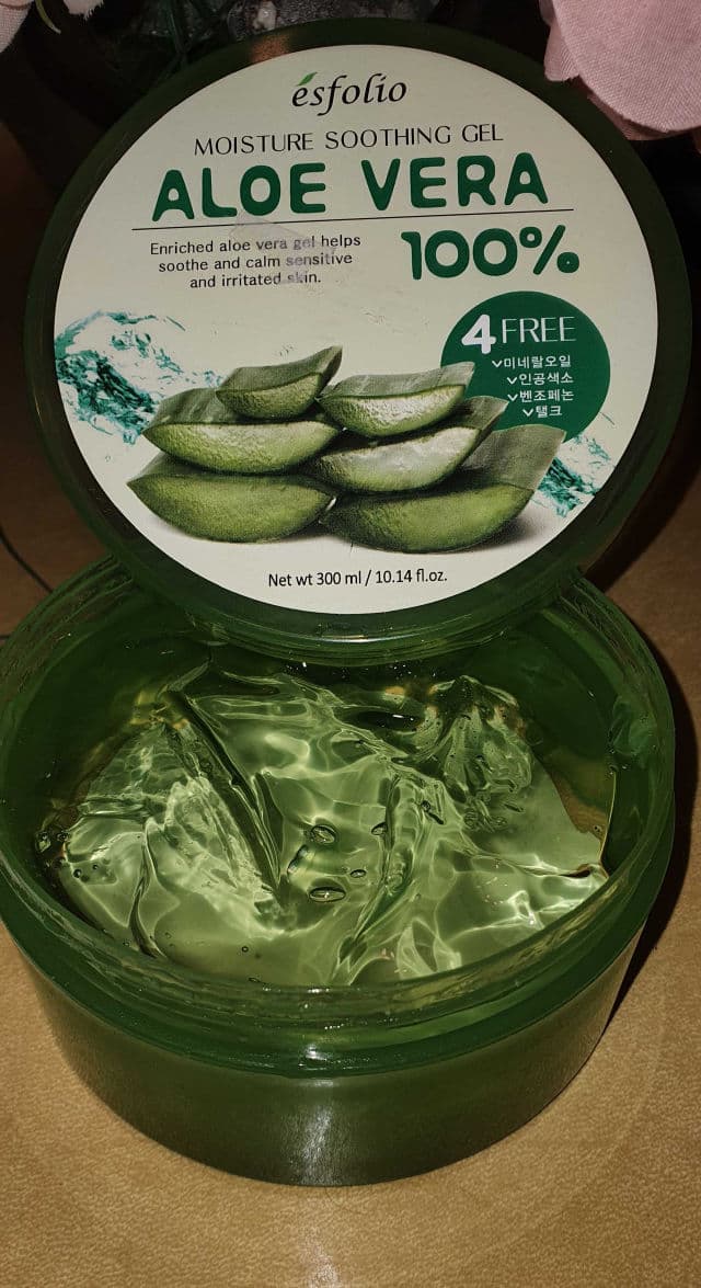 ESFOLIO Aloe Vera Moisture Soothing Gel review photo by Asherz1120