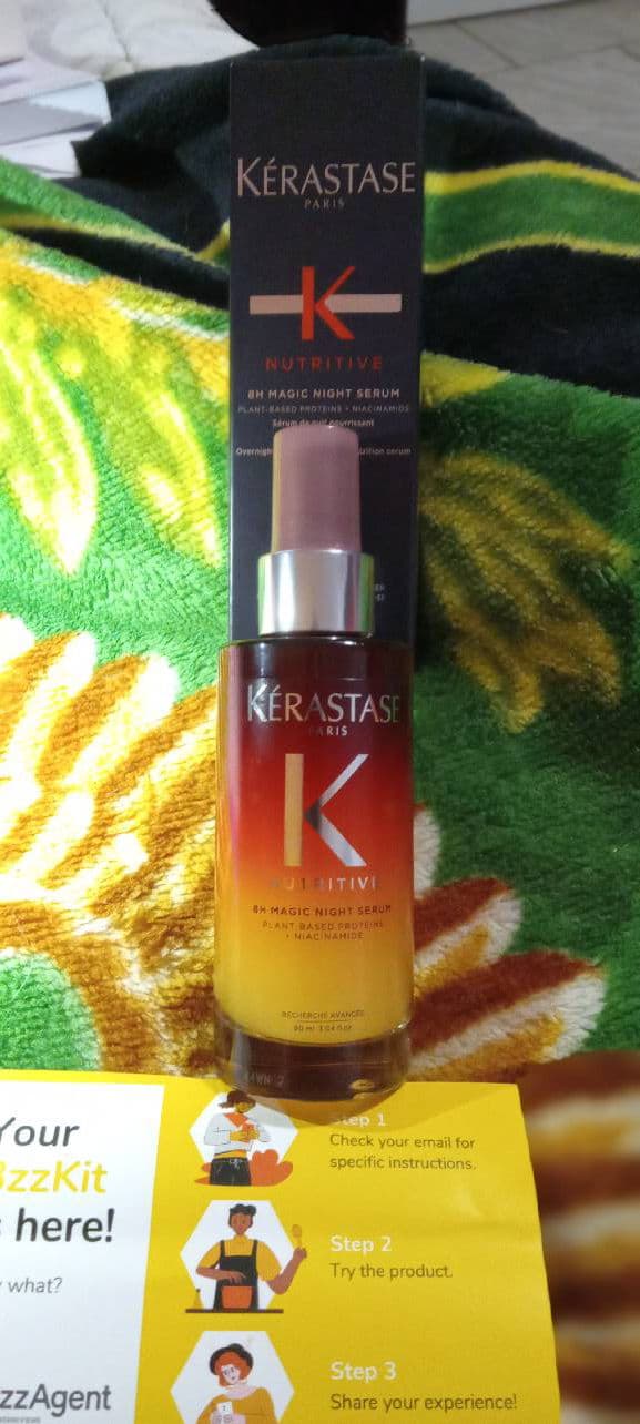 Kerastase Nutritive 8H Magic Night Hair Serum review photo by Asherz1120