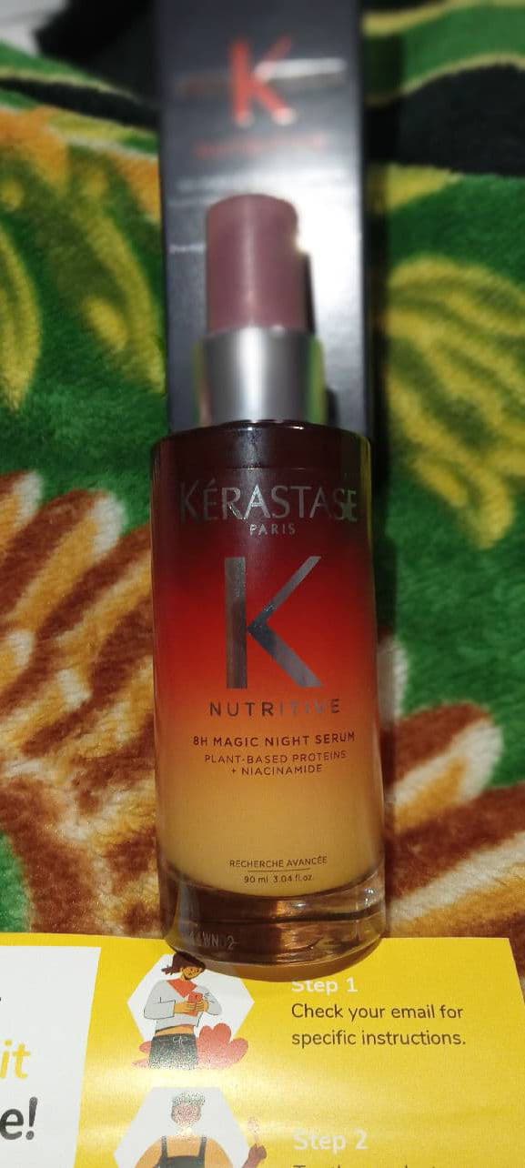 Kerastase Nutritive 8H Magic Night Hair Serum review photo by Asherz1120