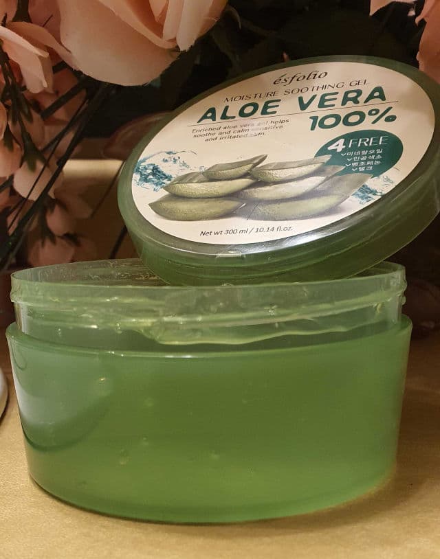 ESFOLIO Aloe Vera Moisture Soothing Gel review photo by Asherz1120