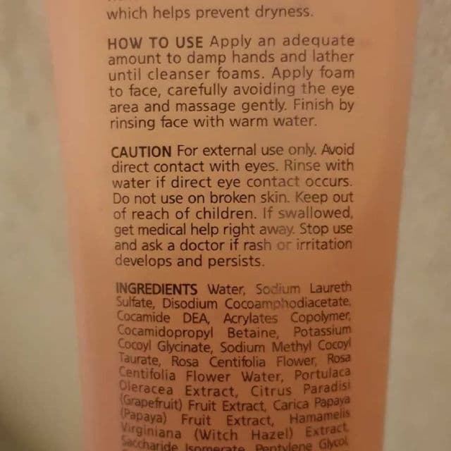 La Florelle Provence Rose Foam Cleanser review photo by Asherz1120