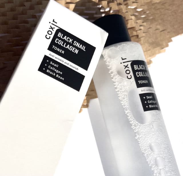 Coxir Black Snail Collagen Toner review photo by Apz