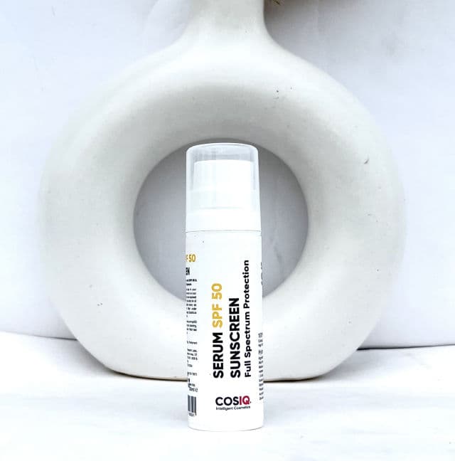 COSiQ SPF 50 Sunscreen Serum review photo by Apz