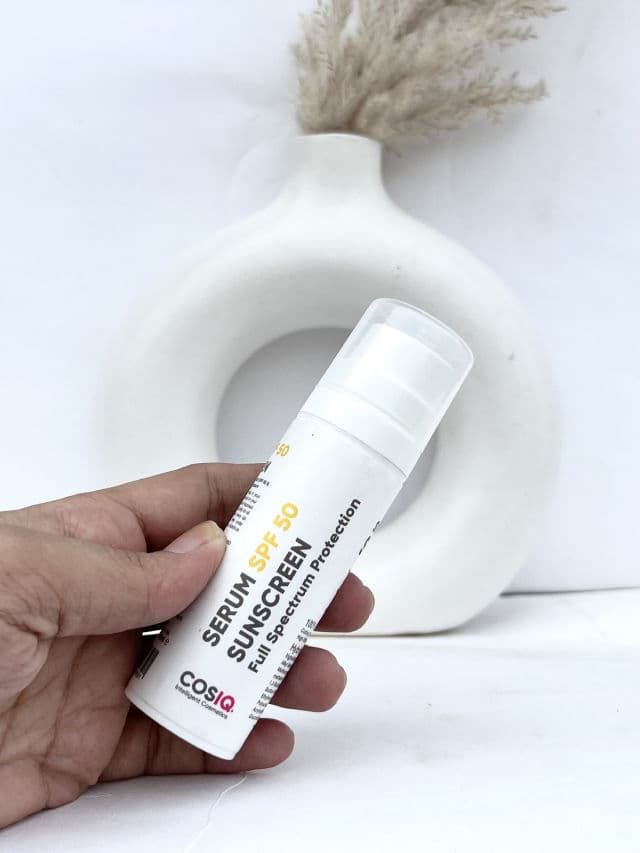 COSiQ SPF 50 Sunscreen Serum review photo by Apz