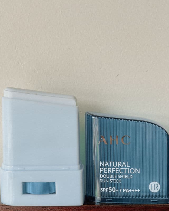 AHC Natural Perfection Double Shield Sun Stick SPF50+ PA++++ review photo by Annjj