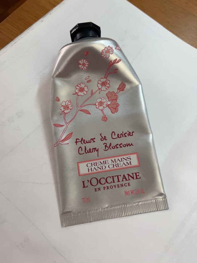L'Occitane En-Provence Cherry Blossom Hand Cream review photo by KellyK