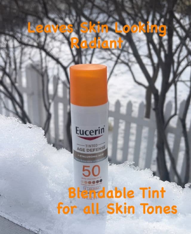 Eucerin Age Defense + Hyaluronic Acid Sunscreen SPF50 review photo by MereBear53
