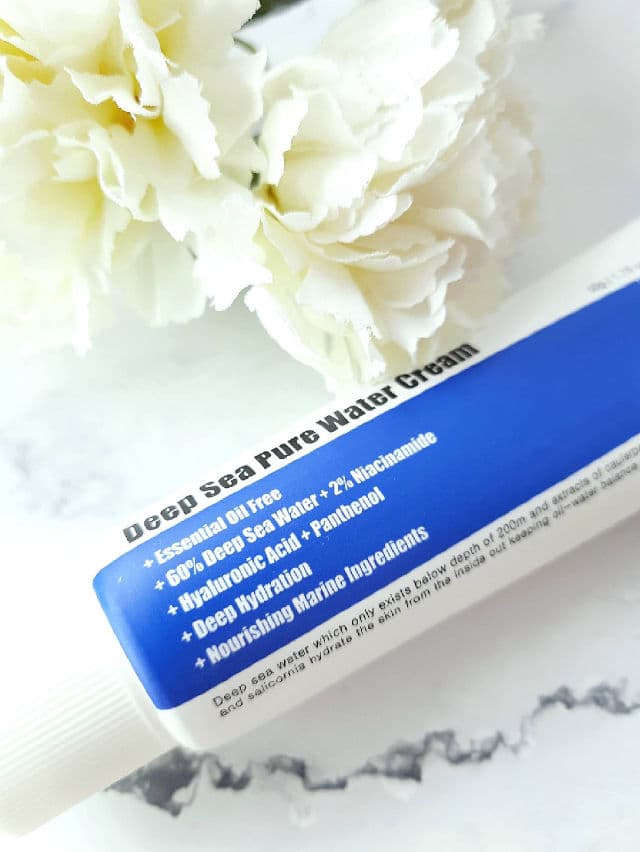 Essential Oil-Free Deep Sea Pure Water Cream product review