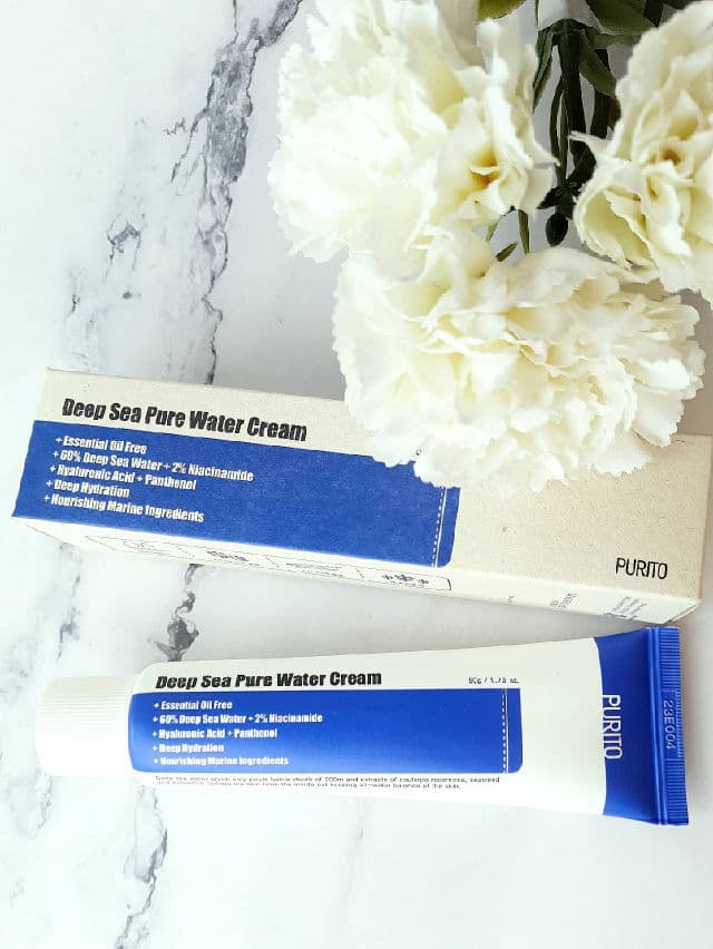 Essential Oil-Free Deep Sea Pure Water Cream product review