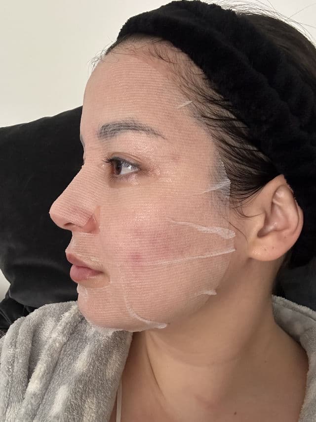 Frudia My Orchard Squeeze Mask Peach review photo by makeupohlala