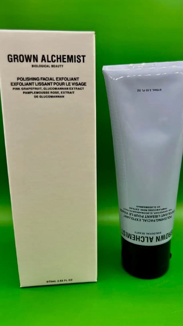 Grown Alchemist Polishing Facial Exfoliant review photo by Testertootsymorse