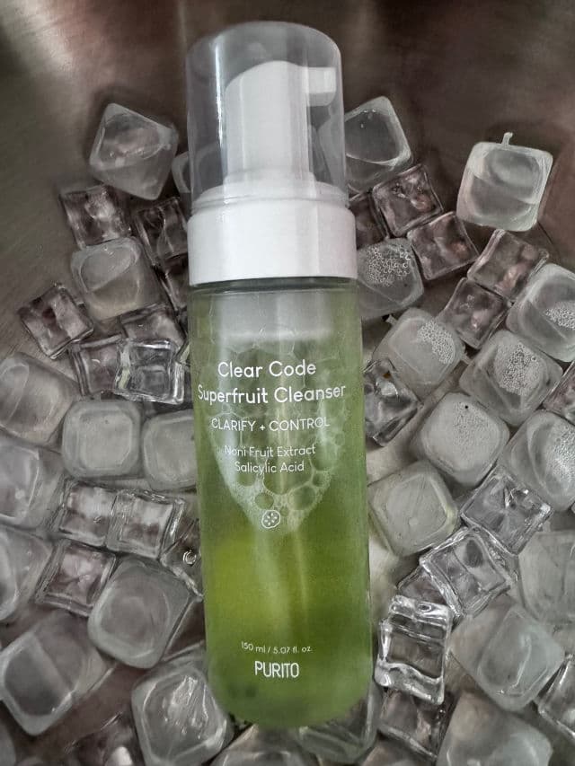 PURITO Clear Code Superfruit Cleanser review photo by Testertootsymorse