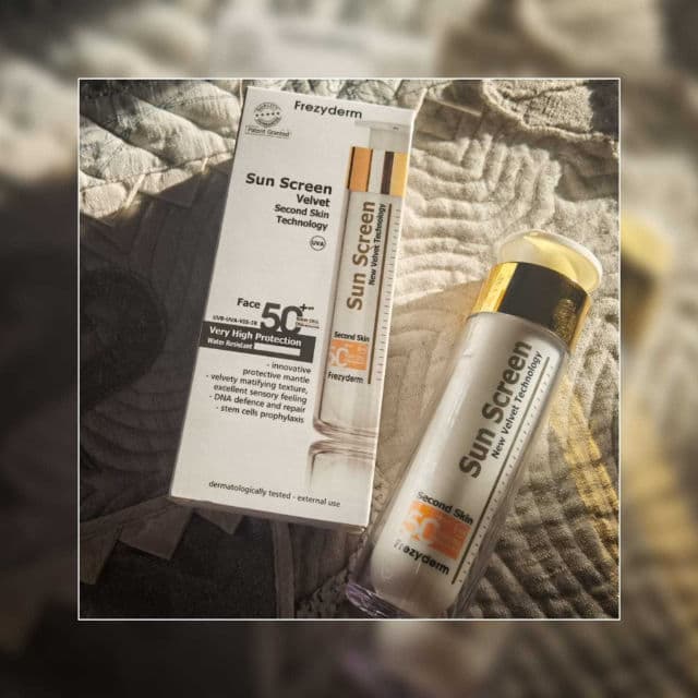 FrezyDerm Sun Screen Color Velvet Face Cream SPF 50+ review photo by everlastingbloom