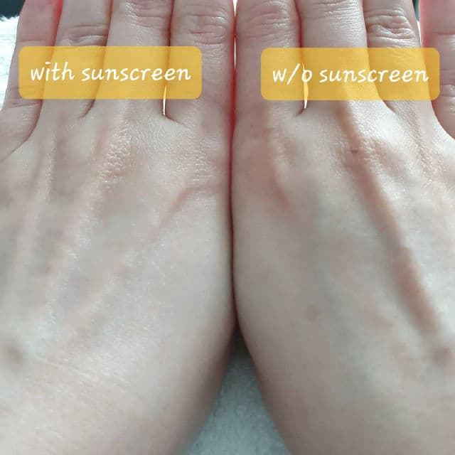Nacific Vegan Sun Essence SPF50+ PA++++ review photo by zombieskinz