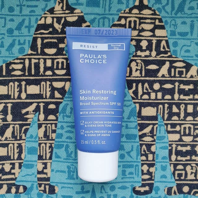 Paula's Choice Resist Skin Restoring Moisturizer SPF 50 review photo by zombieskinz