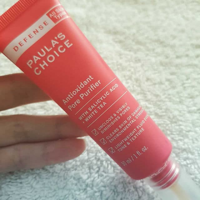 Paula's Choice Defense Antioxidant Pore Purifier review photo by zombieskinz