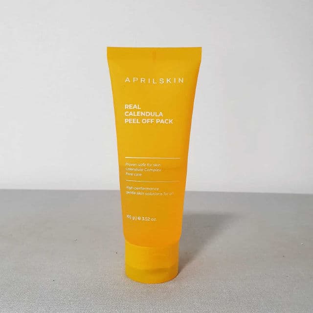 APRIL SKIN Calendula Peel Off Mask review photo by zombieskinz
