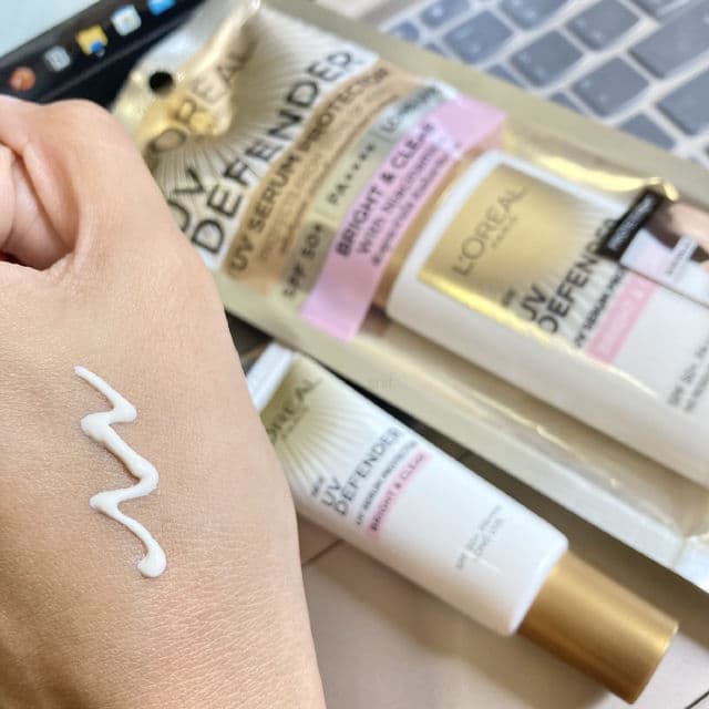 L'Oreal Paris UV Defender Bright & Clear SPF 50+ PA++++ review photo by sriif