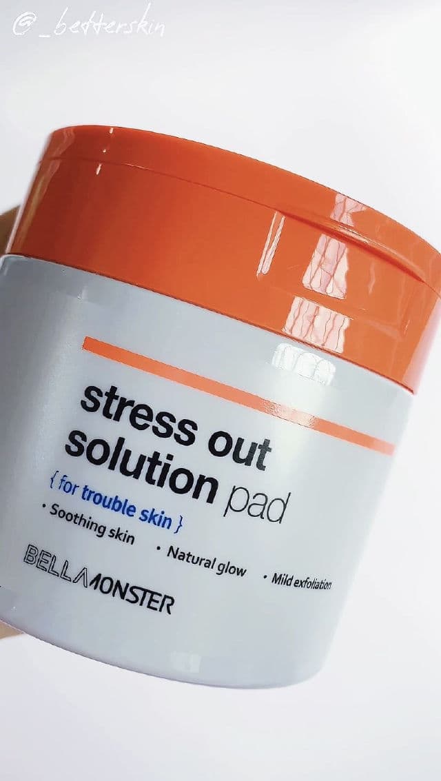 BELLAMONSTER Stress Out Solution Pad review photo by betterskin