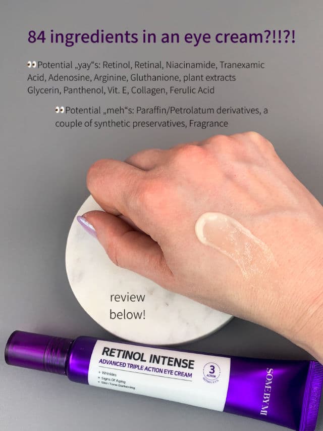 Some By Mi Retinol Intense Advanced Triple Action Eye Cream review photo by PickyKeWe