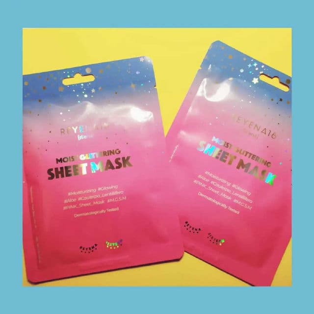 REYENA16 Moist Glittering Sheet Mask review photo by JadeAstrid
