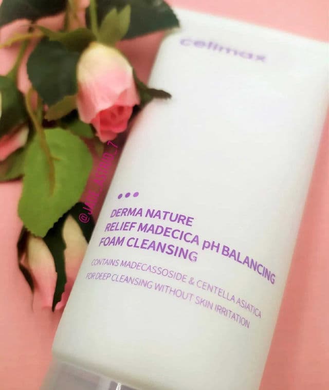 CELIMAX Derma Nature Relief Madecica PH Balancing Foam Cleansing review photo by JadeAstrid