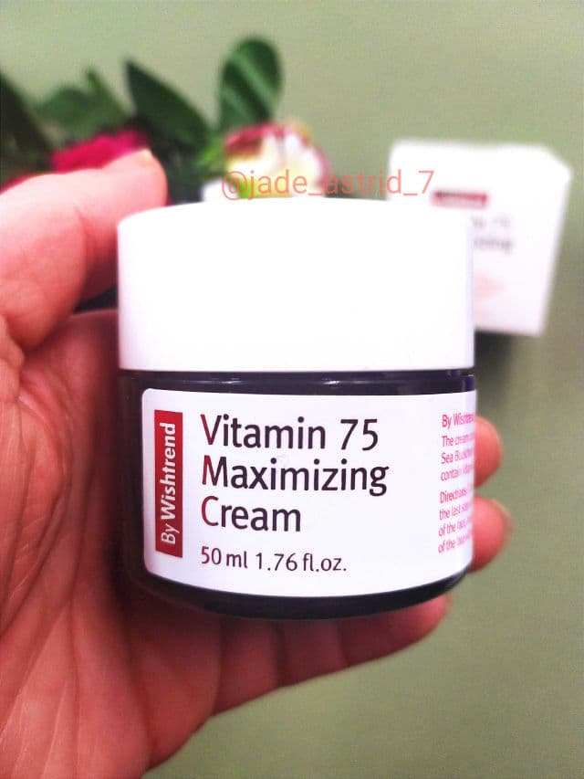 By WISHTREND Vitamin 75 Maximizing Cream review photo by JadeAstrid