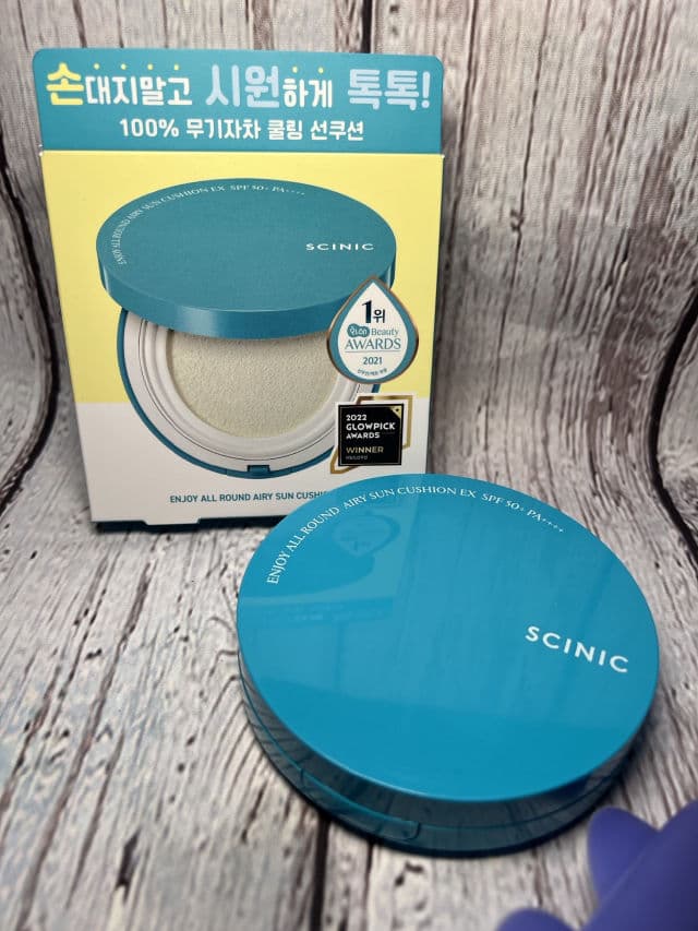 SCINIC Enjoy All Around Airy Sun Cushion EX SPF50+ PA++++ review photo by maitegavmaitega